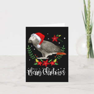 Jul African Grått Parrot Kort