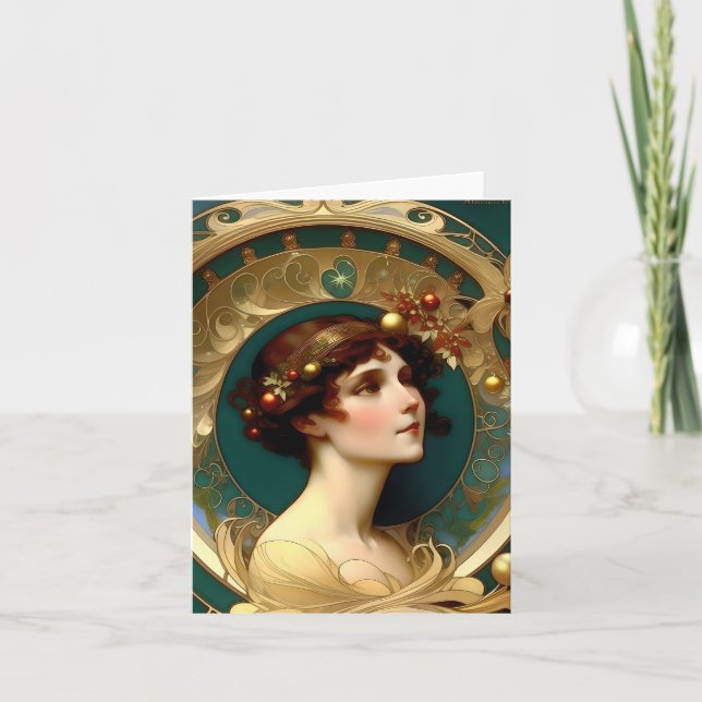 Jul - AI - Art nouveau - C Kort (Framsida)