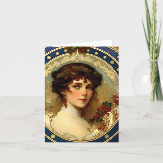 Jul - AI - Art nouveau - E Kort (Framsida)