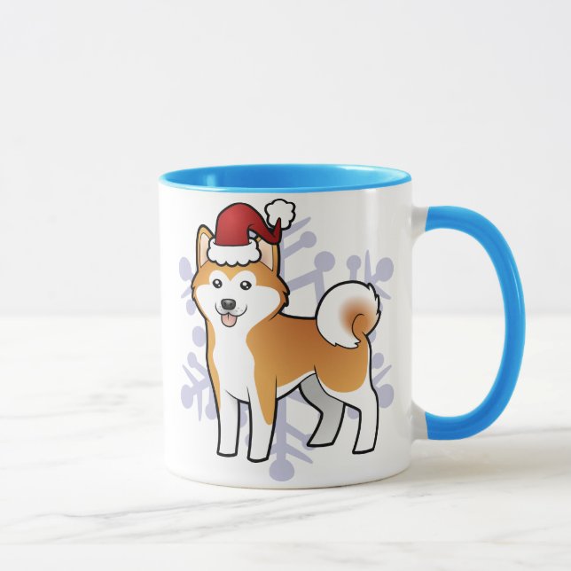 Jul Akita Inu/Shiba Inu Mugg (Höger)