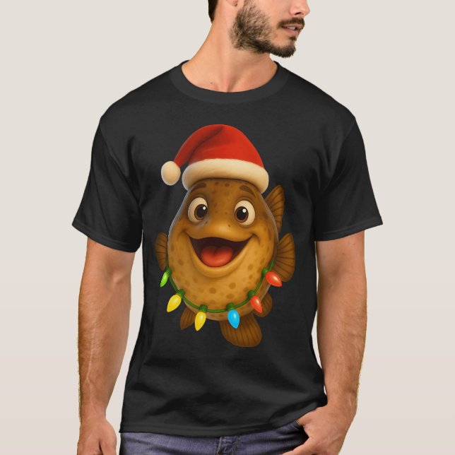 Jul Ålbrosme Fisk T Shirt (Framsida)