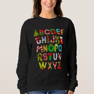 Jul Alfabetet ABCs Elemeno För Lärare Student T Shirt