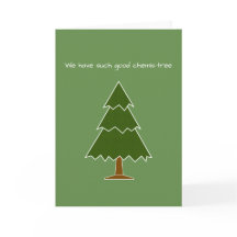 Jul/Alla hjärtans dag Geeks Kemis-träd Skämt