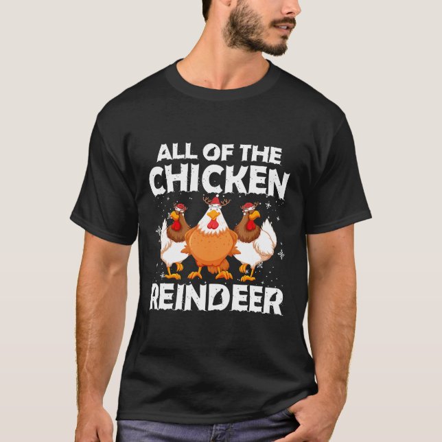 Jul Alla Kycklingrenar T Shirt (Framsida)
