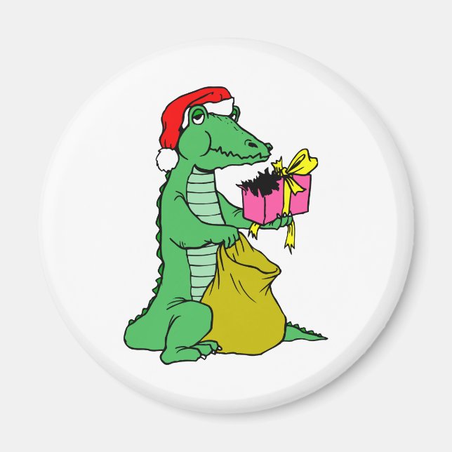 Jul Alligator Magnet (Framsidan)