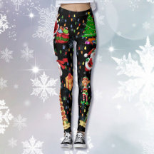 Jul Allting Ugly Sweater Party Leggings 2
