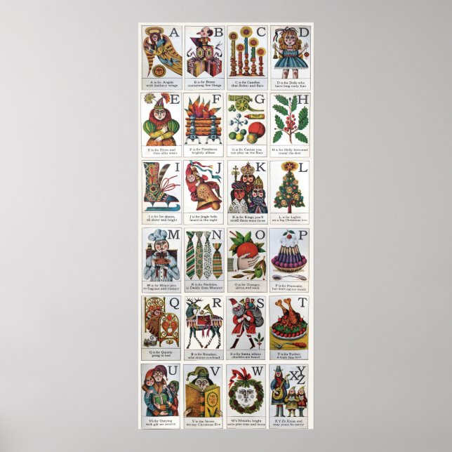 Jul Alphabet Poster (Framsidan)