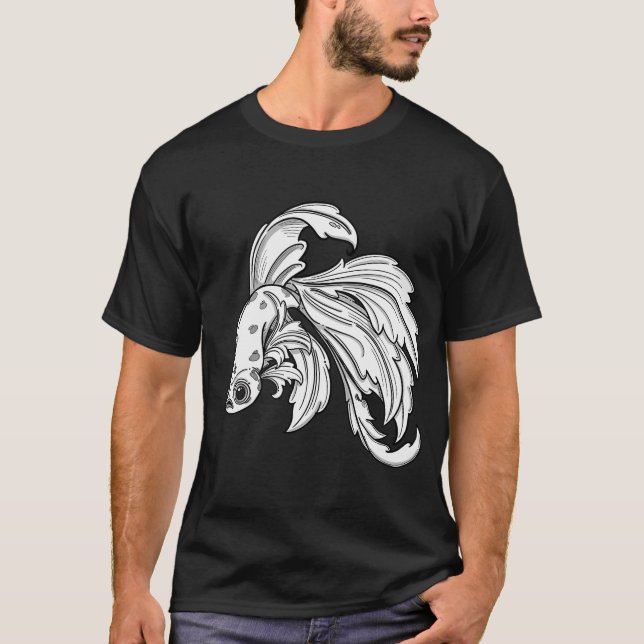 Jul Amberjack Fisk T Shirt (Framsida)
