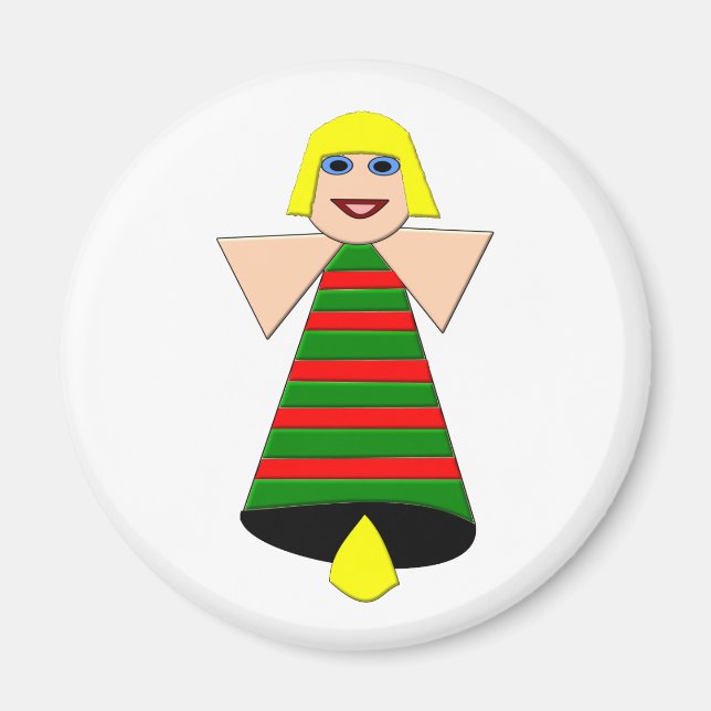 jul Angel Bell Magnet (Framsidan)