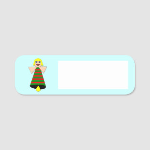 jul Angel Bell Namnbricka
