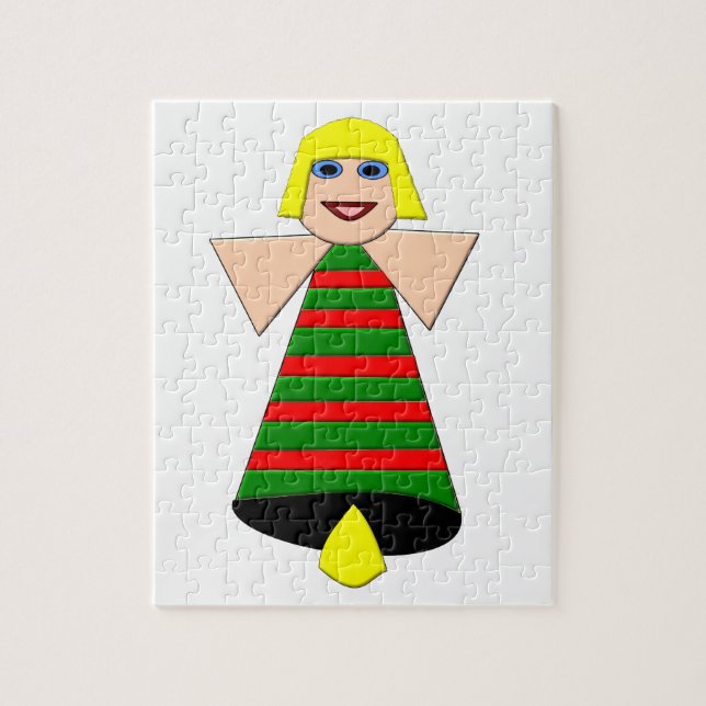 Jul Angel Bell Puzzle Pussel (Vertikal)