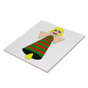Jul Angel Bell Tile Kakelplatta