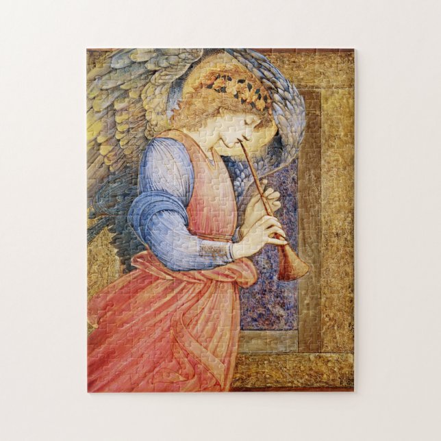 Jul Angel Burne-Jones Pre-Raphaelite Puzzle Pussel (Vertikal)