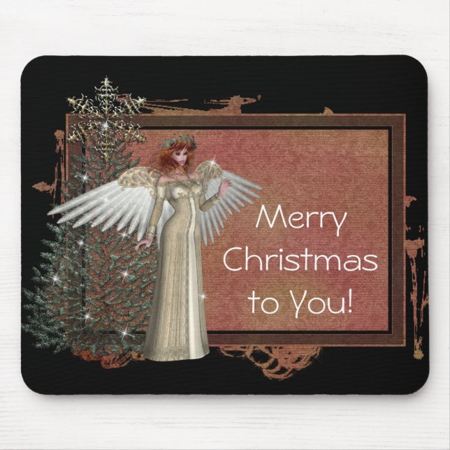 Jul Angel Design 1 Mousepad Musmatta (Framsidan)