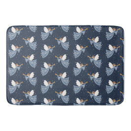 Jul Angel Fred på jorden Helgdag Heartfilt Badrumsmatta