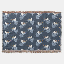 Jul Angel Fred på jorden Helgdag Heartfilt Filt