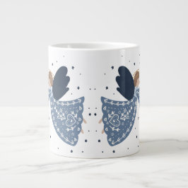 Jul Angel Fred på jorden Helgdag Heartfilt Jumbo Mugg