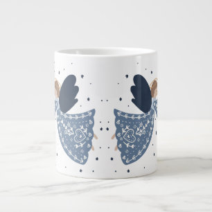 Jul Angel Fred på jorden Helgdag Heartfilt Jumbo Mugg