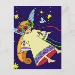 Jul Angel Helg Vykort