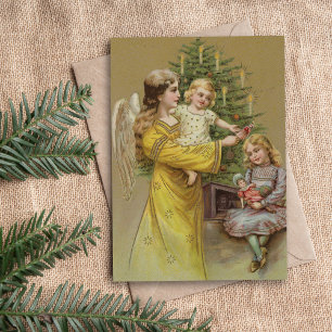 Jul Angel Helgdag för vintage