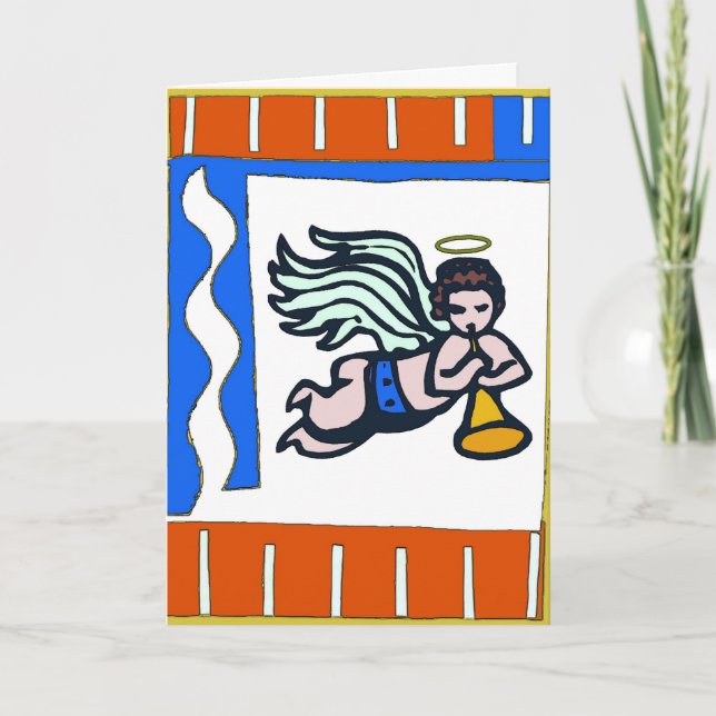 Jul Angel Helgkort (Framsida)