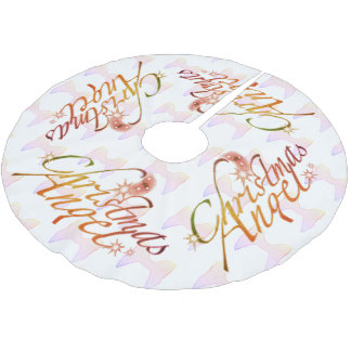 Jul Angel Julgransmatta Borstad Polyester