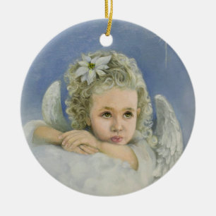 Jul Angel Julgransprydnad Keramik