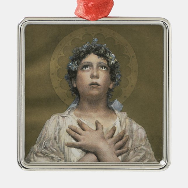 Jul Angel Julgransprydnad Metall (Framsidan)