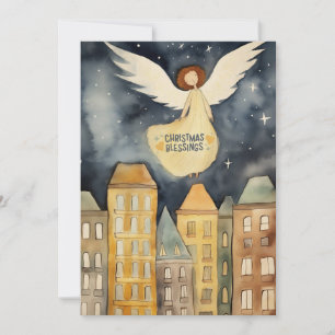 Jul Angel Julkort