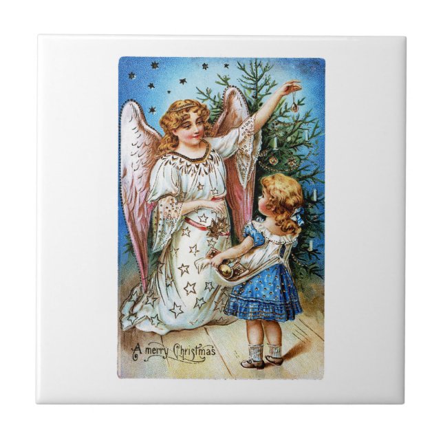 Jul Angel Kakelplatta (Framsidan)
