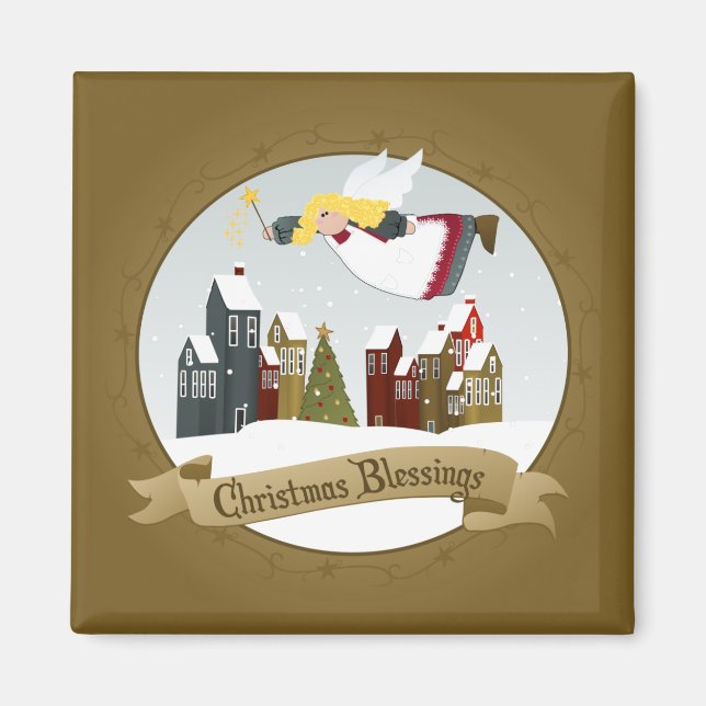Jul Angel Magnets Magnet (Framsidan)