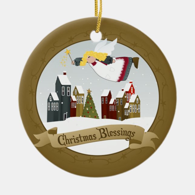 Jul Angel | Ornament Helgdag (Framsidan)