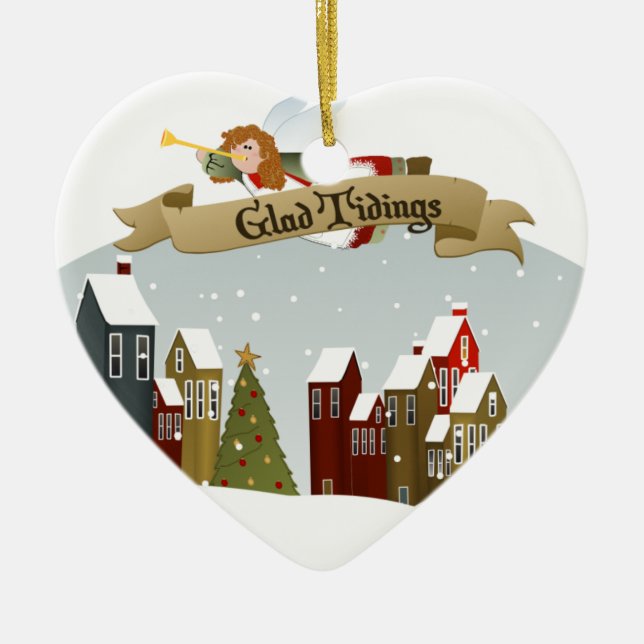 Jul Angel | Ornament Helgdag (Framsidan)