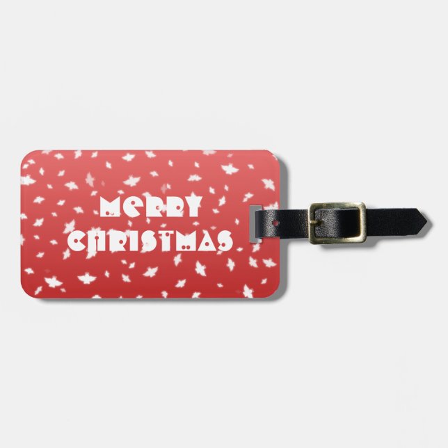 Jul Änglar Bagagebricka (Horisontell Framsida)