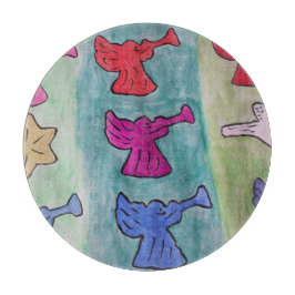 Jul-Änglar med trumpeter