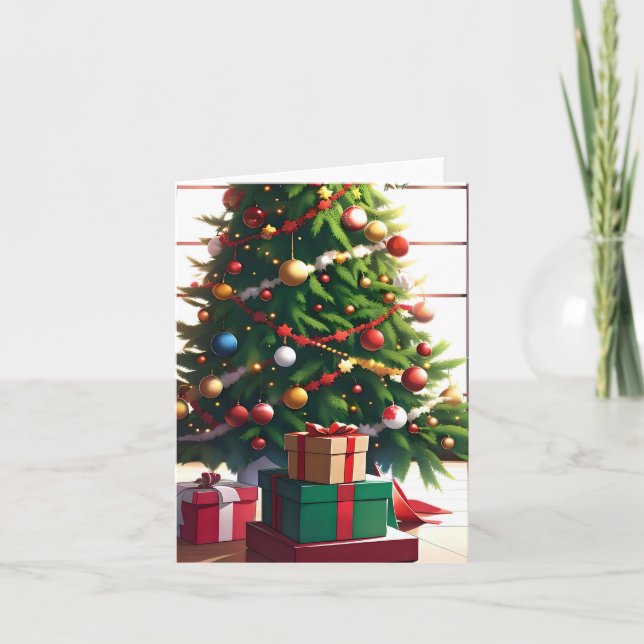 Jul Anime K - AI Kort (Framsida)