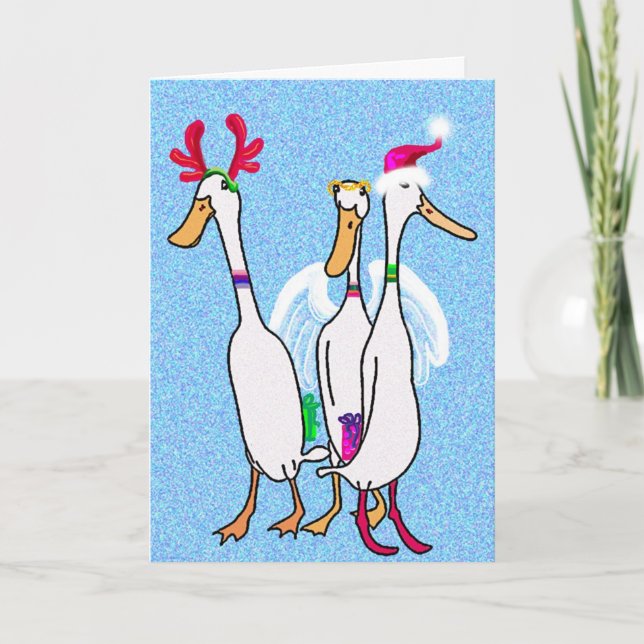 Jul anka helgkort (Framsida)