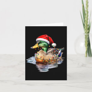 Jul Anka Jakt på Santa Julafton Light Land Morsa Kort