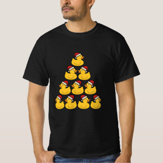 Jul anka träd t shirt