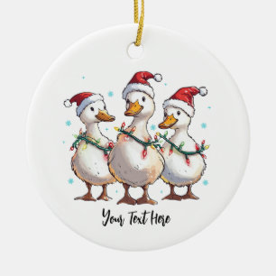 Jul Ankor Ornament - Funny Farm Animal Custo