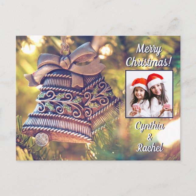 Jul-anpassningsbar, foto och vykort för Klockor (Framsida)