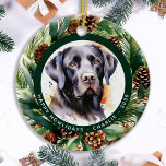 Jul Ansikte Mask Santa Hund 2020 Karantän Julgransprydnad Keramik<br><div class="desc">Allt jag vill ha i julklapp är att visa min två fronttänder! Lägg till lite humor den här julhelgen med det där vackra och roliga "Allt jag vill ha till jul.." - Black Labrador Santa Hund med en ansikte mask som julprydnad.. Detta högtidlighållande av 2020 års prydnad kommer att vara...</div>