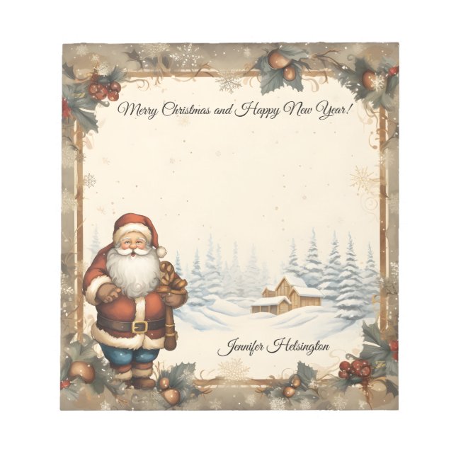 Jul Anteckningsblock (Framsida)