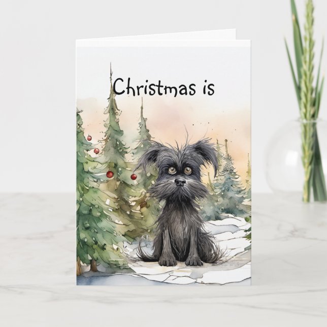 Jul är inte för dig. kort (Framsida)