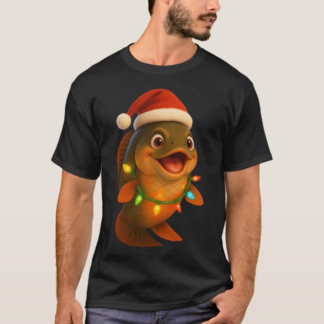 Jul Arapaima Fisk T Shirt (Framsida)