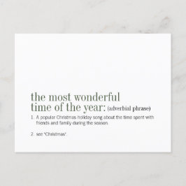 Jul - årets mest underbara tid helg vykort