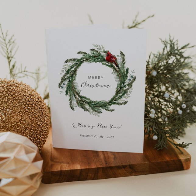 Jul-årskort Gott nytt år Meddelande (Skapare uppladdad)