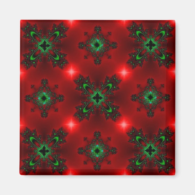 Jul Artdeco i Retro Stil Magnet (Framsidan)