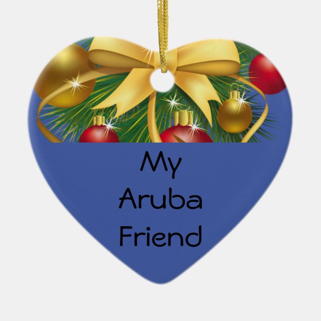 Jul Aruba Ornament (Framsidan)