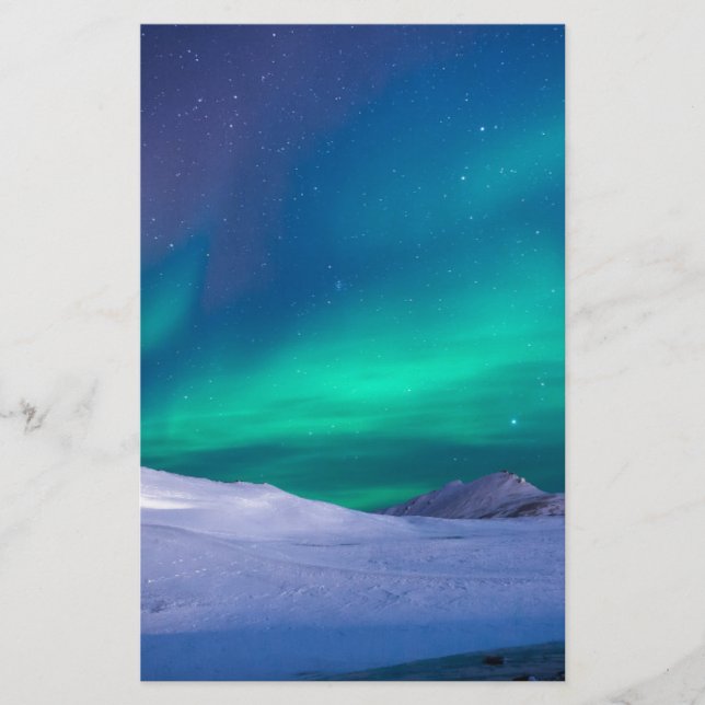 Jul aurora himlar (Framsida)